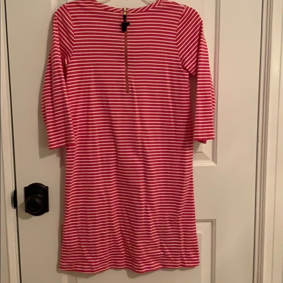 Cute pink and white dress Vineyard Vines size 14 - Picture 3 of 3